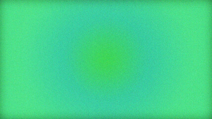 Fototapeta premium Calm green teal and light green gradient with a subtle central glow and delicate grainy texture