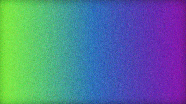 Cool spectrum background showing a fresh green merging into a cool blue and then a mysterious deep purple with noise effect
