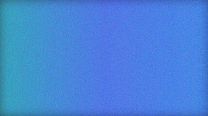 Fototapeta premium Vivid blue to cyan gradient with a noticeable grainy texture creating a refreshing and modern digital aesthetic