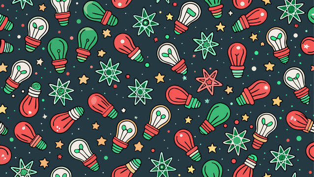 Bright red chili peppers scattered in a random pattern