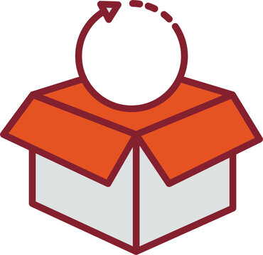 Product Return Vector Icon