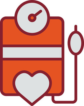 Arterial Pressure Vector Icon