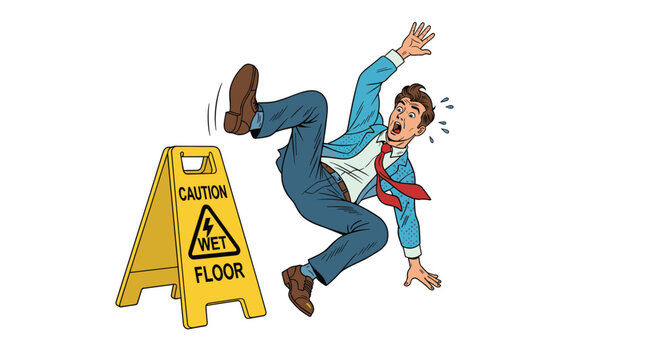 Large hand emerging from white clouds and pointing down towards the ground in a bright blue sky pop art style illustration.