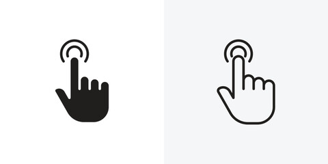 Obraz premium Interactive vectors icons pack for apps and Ui Ux desigs