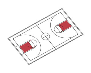 Minimal Basketball Vector Collection – Clean Sports Icons and Player Silhouettes, Flat Design © Omar