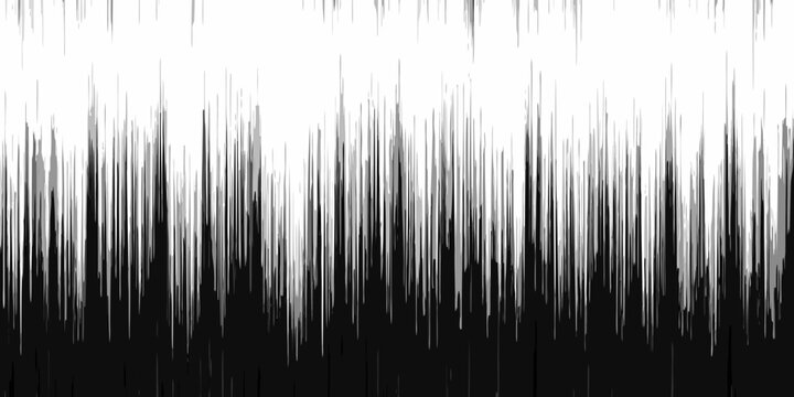 Abstract black and white vertical lines resembling a digital rain effect