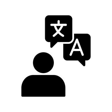 Bilingual Vector Icon