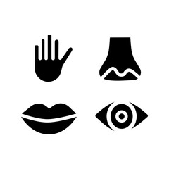 Fototapeta premium Senses Vector Icon