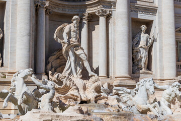 Naklejka premium La Fontana di Trevi, Roma