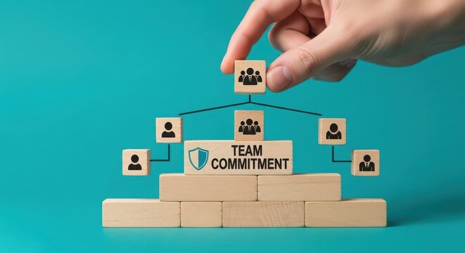 Building team commitment through collaboration and collective effort