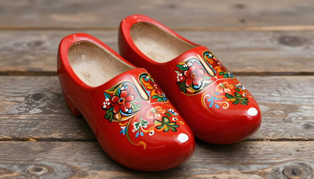 dutch wooden clogs