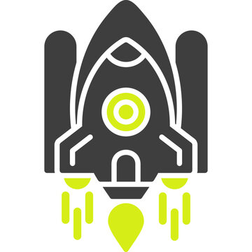 Space Shuttle Vector Icon