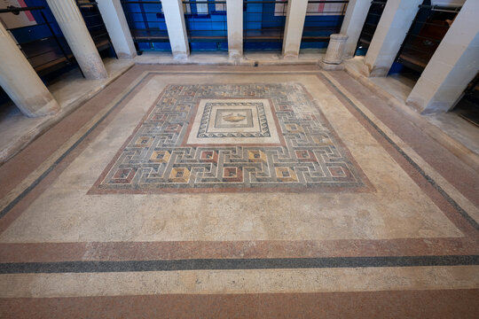 Domvs Romana mosaic floor - Rabat, Malta