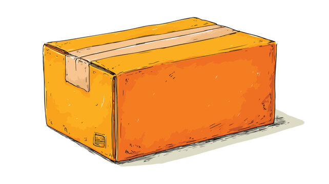 Creative Vector Cartoon Paper Illustration for Design Projects