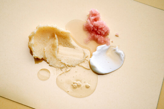 Cosmetic innovations with various skincare product textures