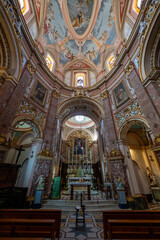 Fototapeta premium Church of the Annunciation of Our Lady interior - Mdina, Malta