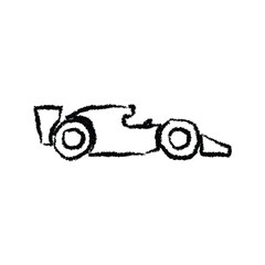 Obraz premium Race Car Icon