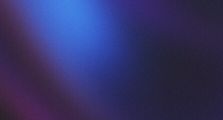 Obraz premium Abstract vibrant blue and purple background with subtle light variations and fine grain texture, creating a smooth visual effect.