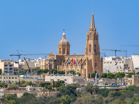 Ghajnsielem Parish Church - Ghajnsielem, Malta