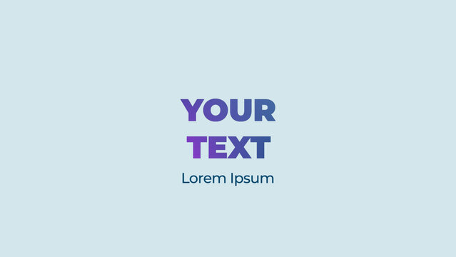 Clean Elegant Wide Title with Slow Text Evolution and Subtle Camera Move