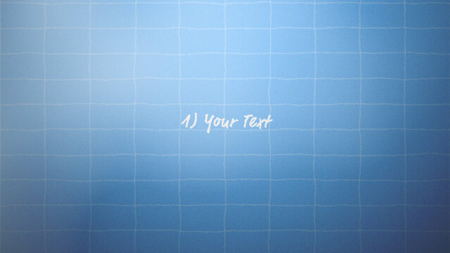 Hand Drawn Social Media Grid Multi-Format Title Pack with Stop Motion Waving Aesthetic