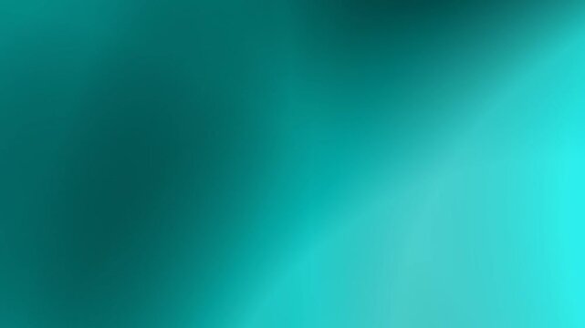 Abstract soft teal blue gradient background motion.