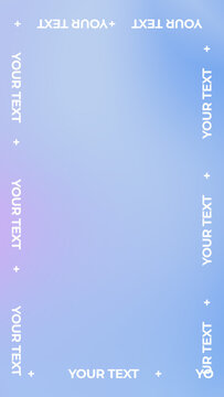 Vertical Border Animated Text Frame for Reels and Stories
