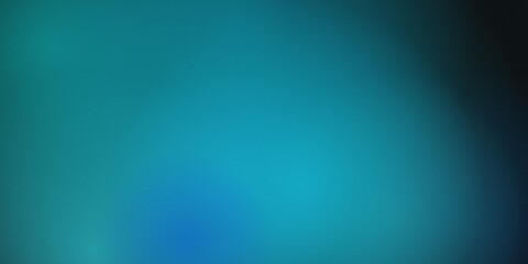 Obraz premium Cyan Radial Vibrant Abstract Gradient Background