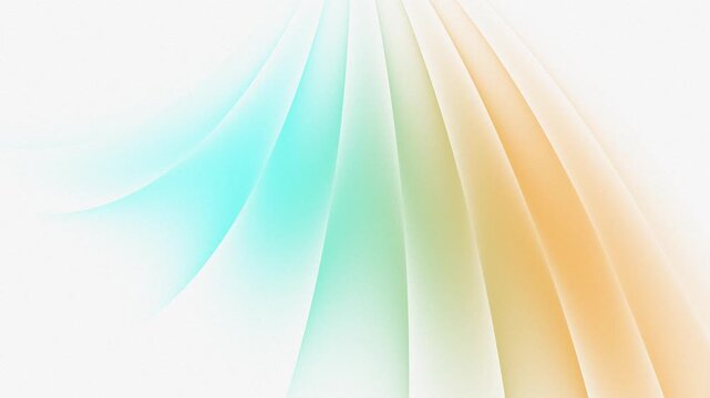 Abstract curves with gradient colors transition. Minimalist background texture with smooth flowing wave layers. Modern artistic design for creative project.