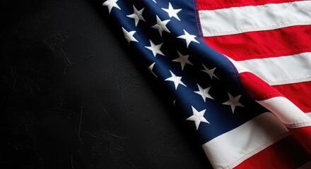 Happy independence day vibrant american flag celebrating freedom and patriotism