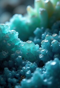 Striking Turquoise Blue Green Veined Copper Mineral Mineralization Journey Through Geological Awesomeness