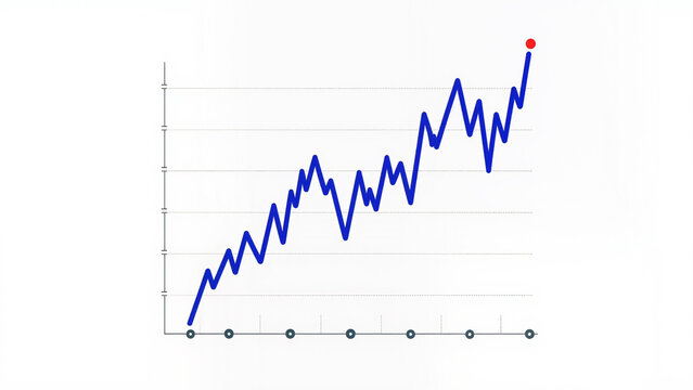 stock market chart, The chart shows price movement, Market data is displayed clearly, Trends fluctuate over time. Financial analysis is essential here, Values rise and fall constantly. Risk management