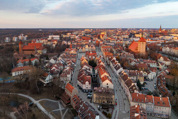 Old Town Square in Olsztyn, Poland © Tomasz Warszewski