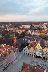 Old Town Square in Olsztyn, Poland © Tomasz Warszewski