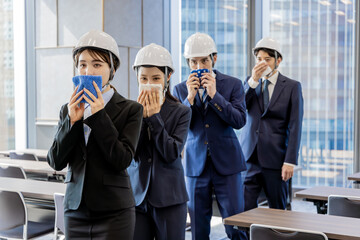 高層ビルの避難訓練 © Zoey106