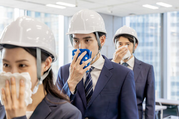 高層ビルの避難訓練 © Zoey106