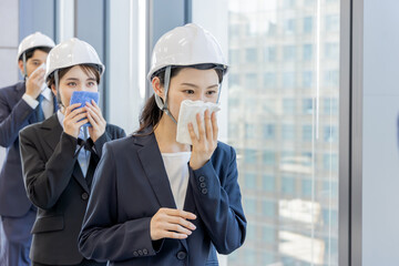 高層ビルの避難訓練 © Zoey106