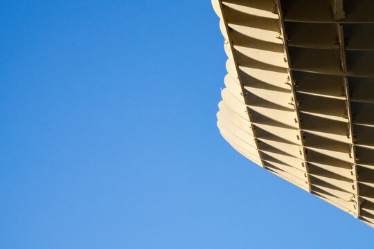 minimal design architecture blue sky detail structure 3d parametric clean wooden clear future modern building - Metropol Parasol (Setas de Sevilla, Las Setas) - Seville, Andalusia, Spain - 2025