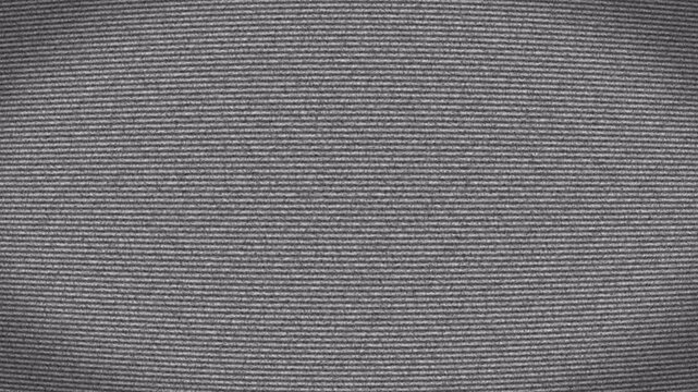 Retro static television noise glitch screen with turn on and off. 4k video abstract effect pattern texture