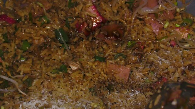 Arroz mixto o chino colombiano