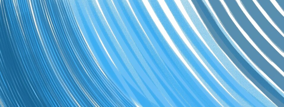 Ilustraci&oacute;n de l&iacute;neas curvas azules.