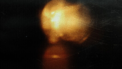 Light leaks overlay effect with dust and blurred light. Retro film Cinematic flare light leak on...