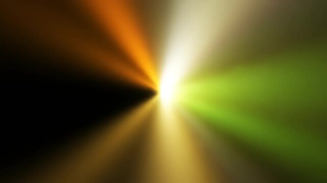 Dynamic Radiant Light Burst with Vivid Color Spectrum on Dark Background, Abstract Luminous Rays Expanding Outward from a Central Point, Modern Energy Flow and Digital Design Concept