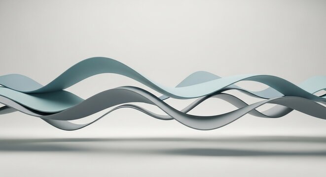 Abstract wave forms