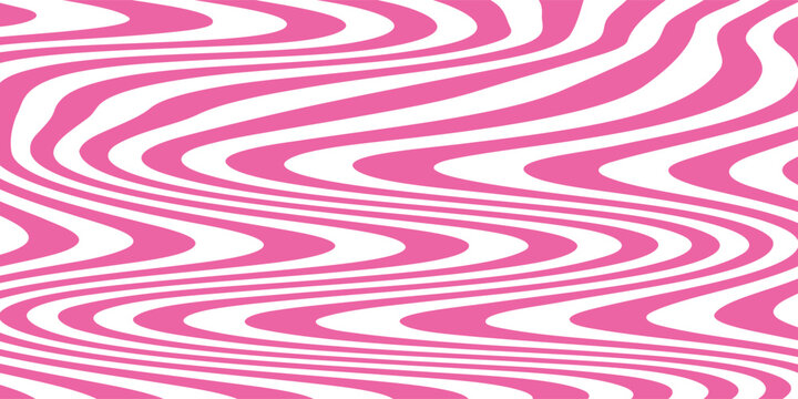 Vector geometric lines pattern. Abstract illustration  waves marbling  background, pink, purple, and black wallpaper graphic design.Wavy Swirl Seamless Pattern Groovy Background, Wallpaper, Print, fab