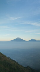 Fototapeta premium Mountain View with Sky