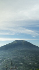 Fototapeta premium Mountain View with Sky