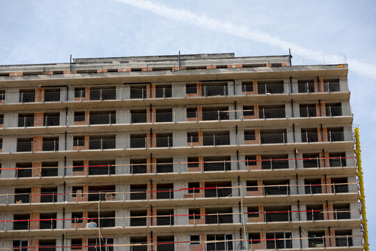  New residential area  construction