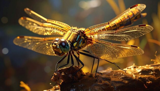 Dragonfly close