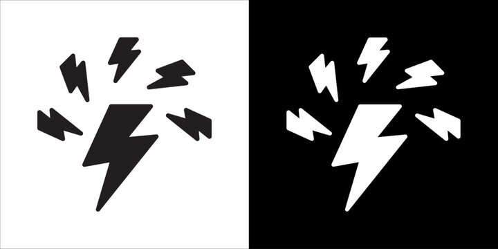 Power  Icon Sheet Black And White